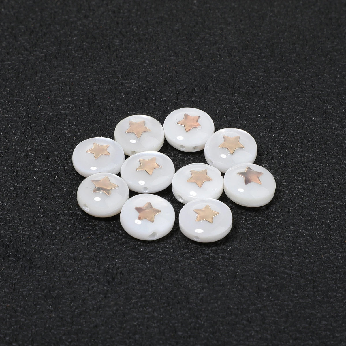 Natural Shell Beads – Fish Daisy Bird Loose Spacer Beads for DIY