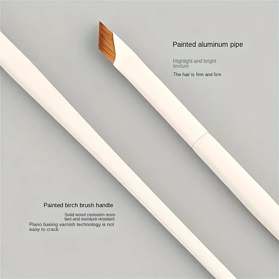 Precision Angle Eyeliner & Eyebrow Brush Set – All Skin Types