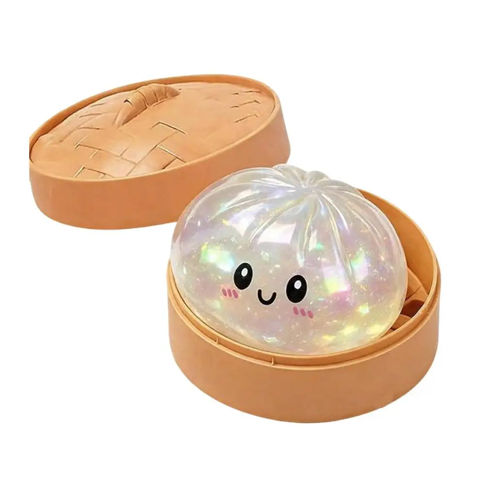 Squishy Dumpling Stress Ball – Slow Rebound Sensory Toy 10cm