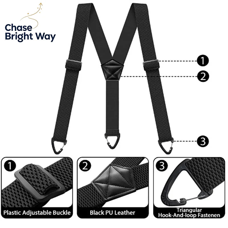 Tactical Hidden Suspenders – Heavy Duty Y-Back Polyester