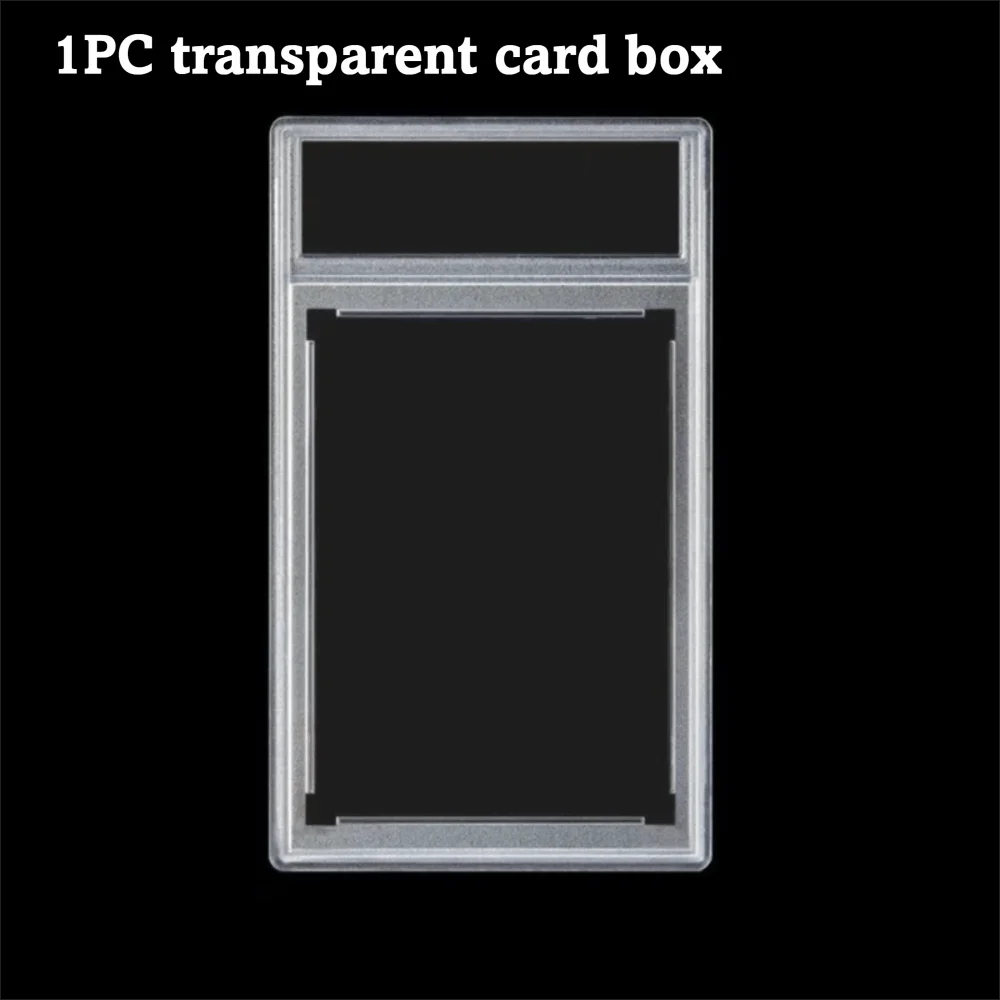 Transparent Trading Card Case – UV Protection 35PT Collectible Box