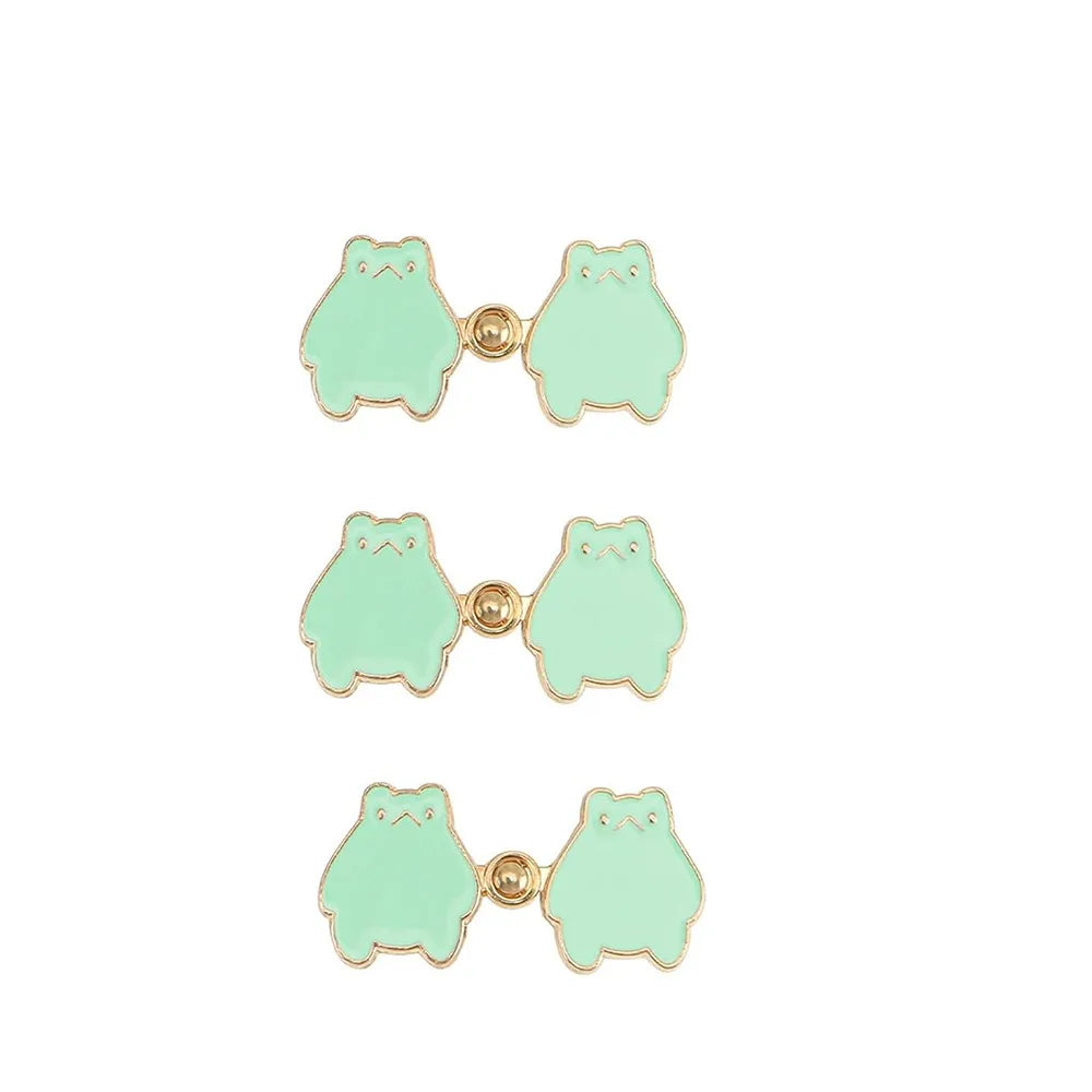 3-Pack No-Sew Jeans Button Repair Kit – Cute Metal Shank Buttons