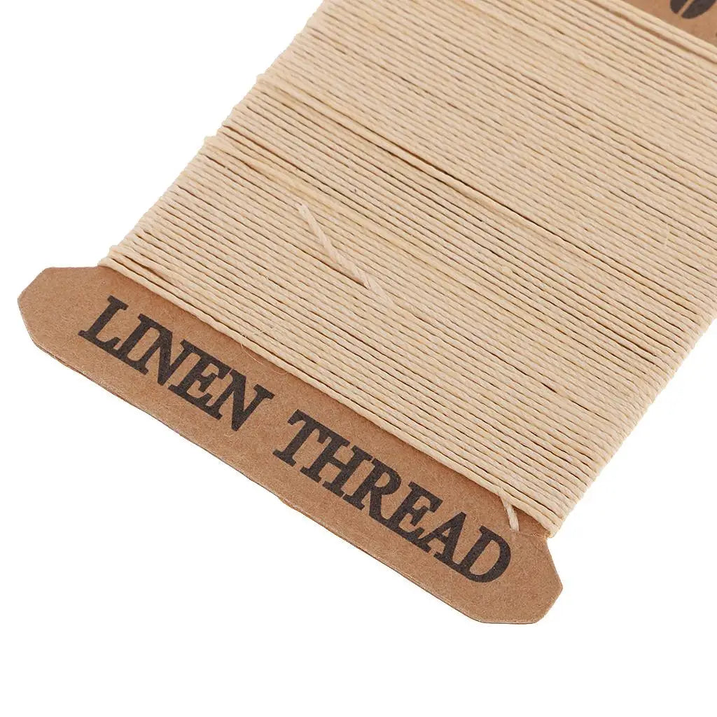 Strong Waxed Linen Thread Round Cord – Leather & Craft Sewing