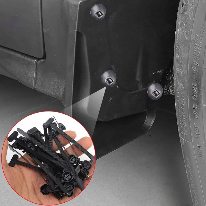 Heavy Duty Self-Locking Nylon Zip Ties – Car & Home