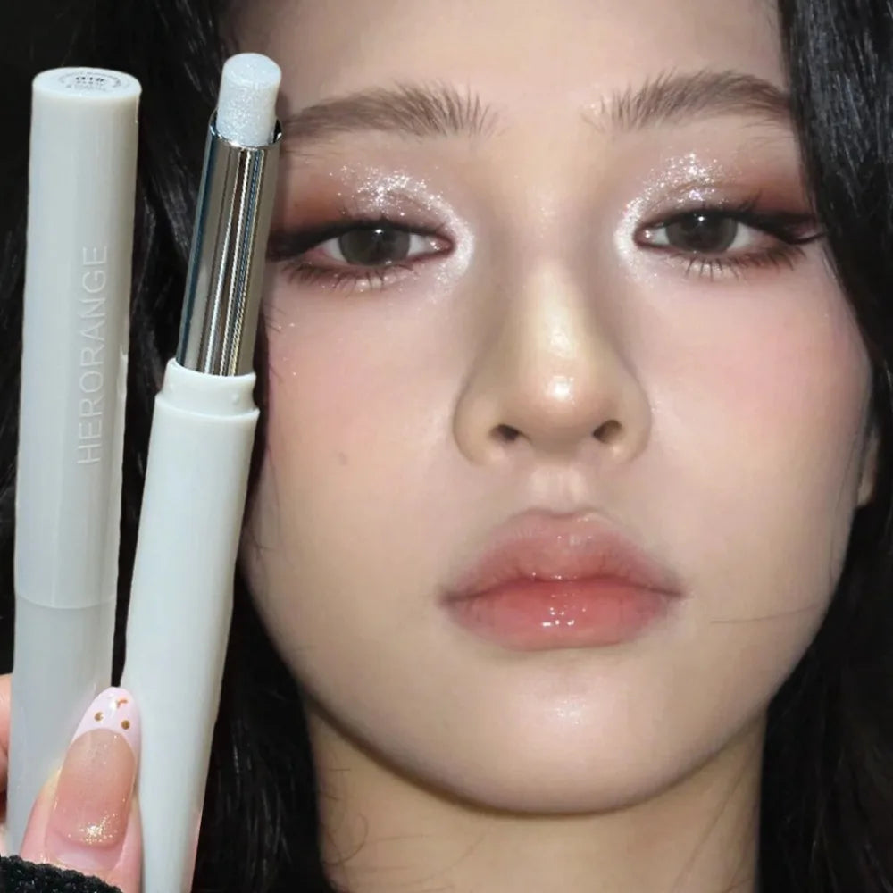 Shimmer Highlight Eyeshadow Pen – Smoky Purple Glow Stick