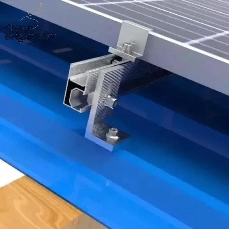 L-Foot Solar Panel Mounting Bracket | Aluminum Roof L-Clamp