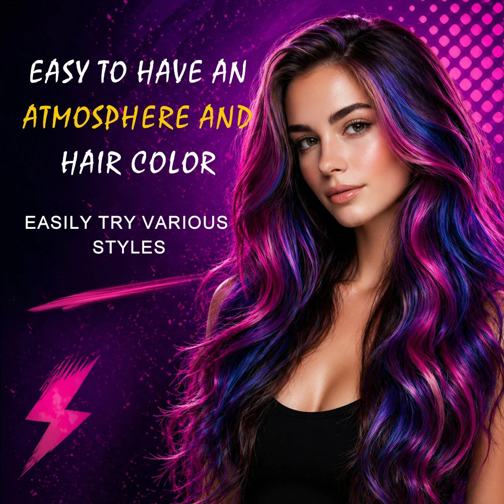 Rose Purple Temporary Hair Color Spray | Washable – YTRUNS