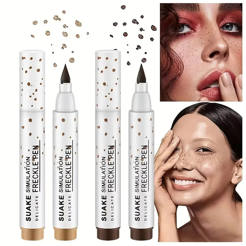 Waterproof Faux Freckle Pen – Natural Brown Temporary Freckles