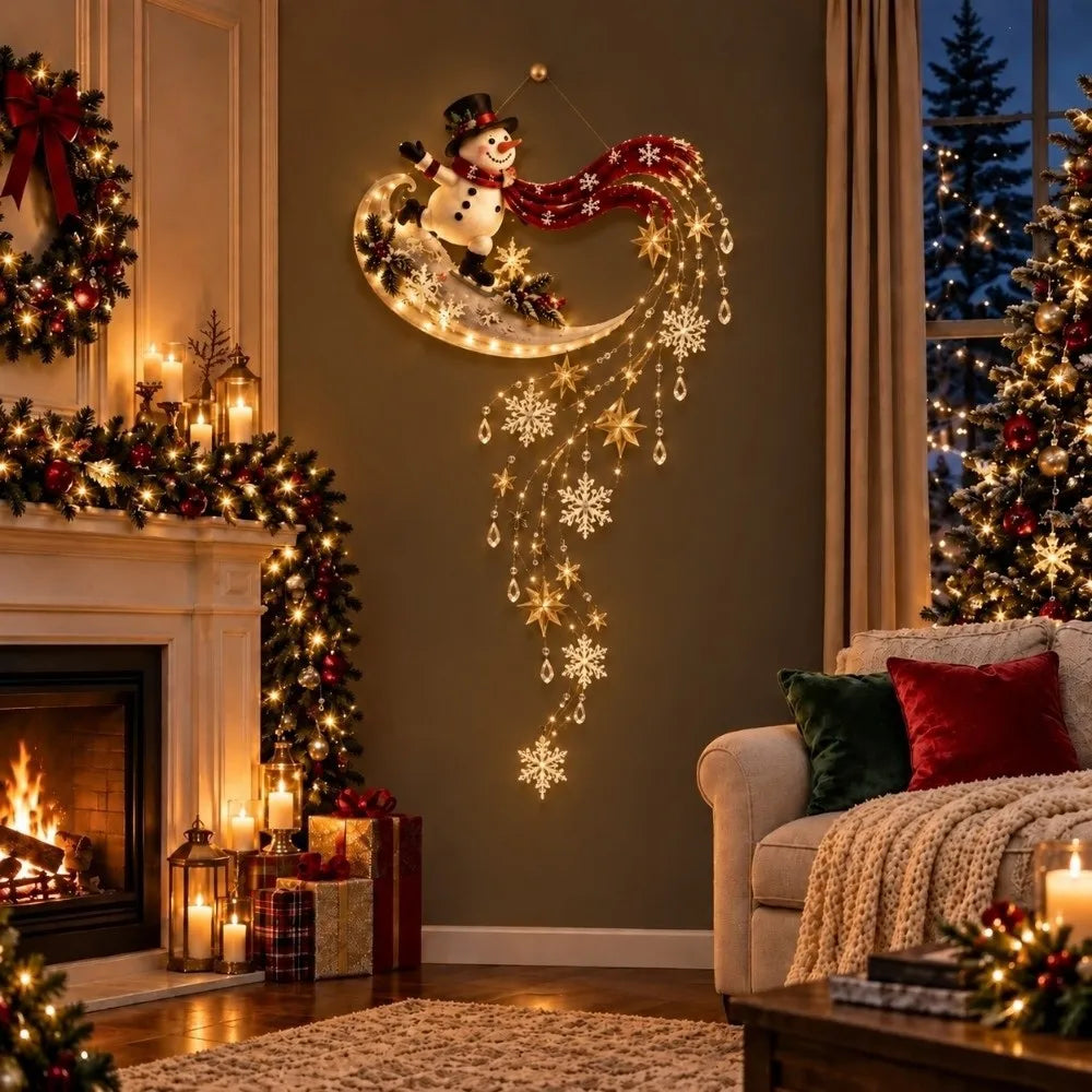 LED Nativity Scene Wall Light – Warm White Christmas Decor
