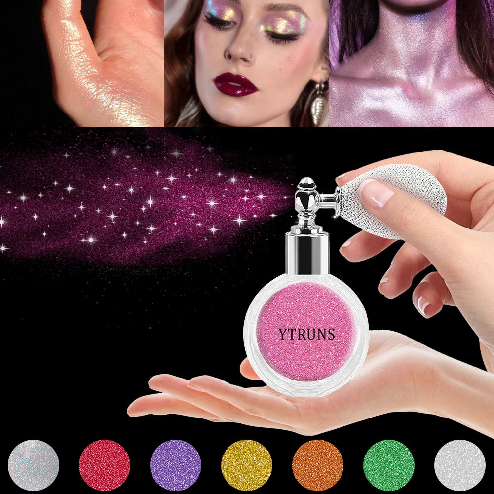 SAMMY Star Glitter Spray – Body Highlighter & 3D Glitter