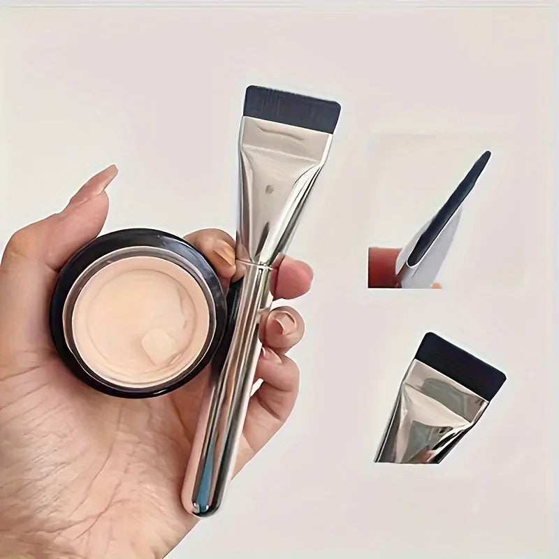 Ultra Fine Flat Foundation Brush – Mask & Concealer Makeup Tool