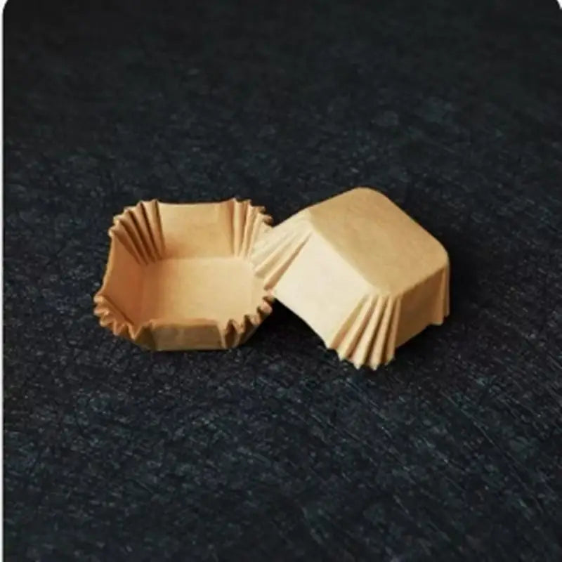 Square Mooncake & Brownie Paper Liners – 100/220 Pcs, 45–62mm