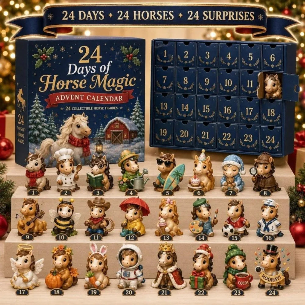 24-Day Christmas Advent Calendar 2026 – Collectible Figurines