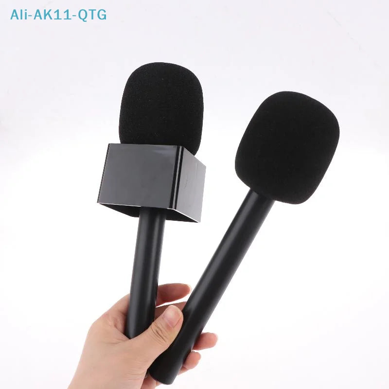Wireless Handheld Interview Mic Adapter with Windshield Foam