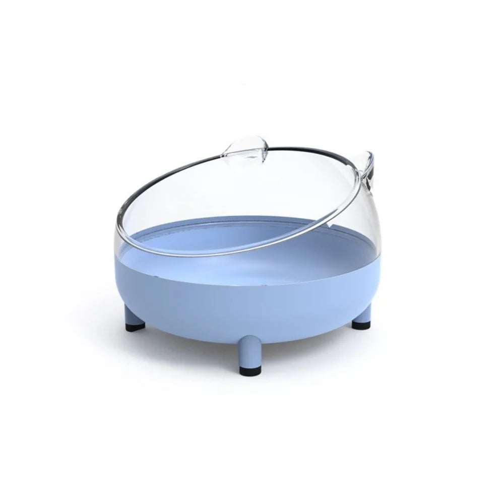 Hamster Sand Bath Box – Transparent Small Animal Container
