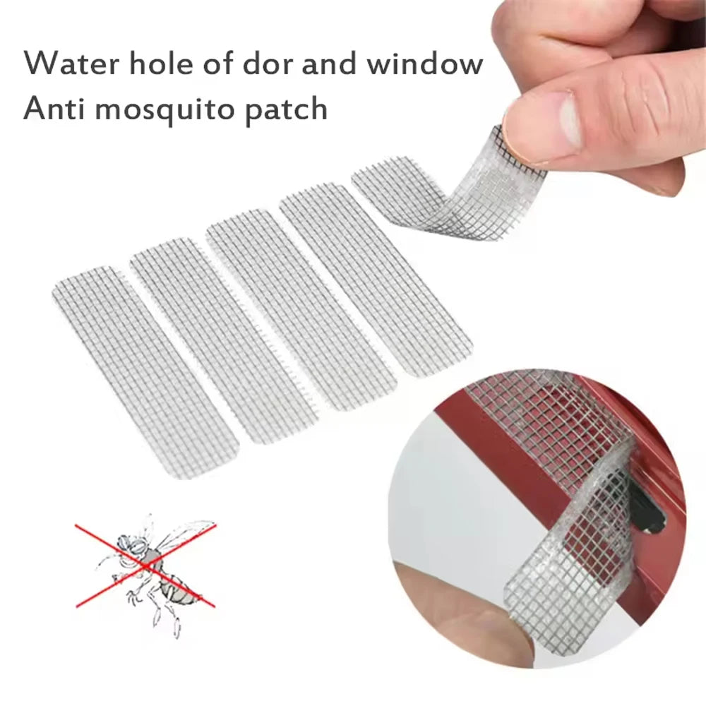 Window Screen Repair Patches – Anti-Mosquito Mesh Stickers 10/20/50Pc