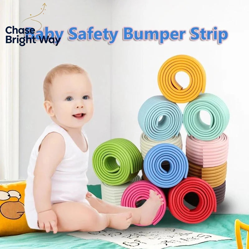 W-Shape Baby Safety Corner Bumper Strip – Foam Edge Guard