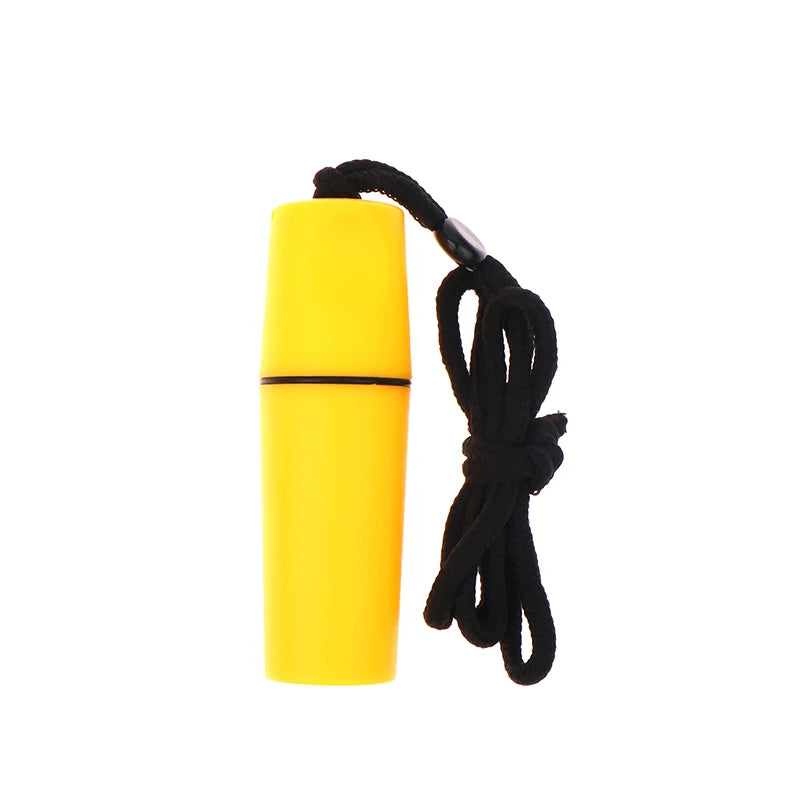 Water Resistant Storage Tube with Lanyard | Coins & Cash