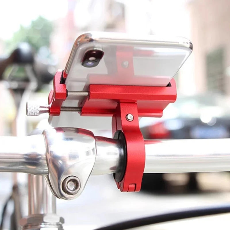 Universal Bike & Motorcycle Handlebar Phone Mount – Metal