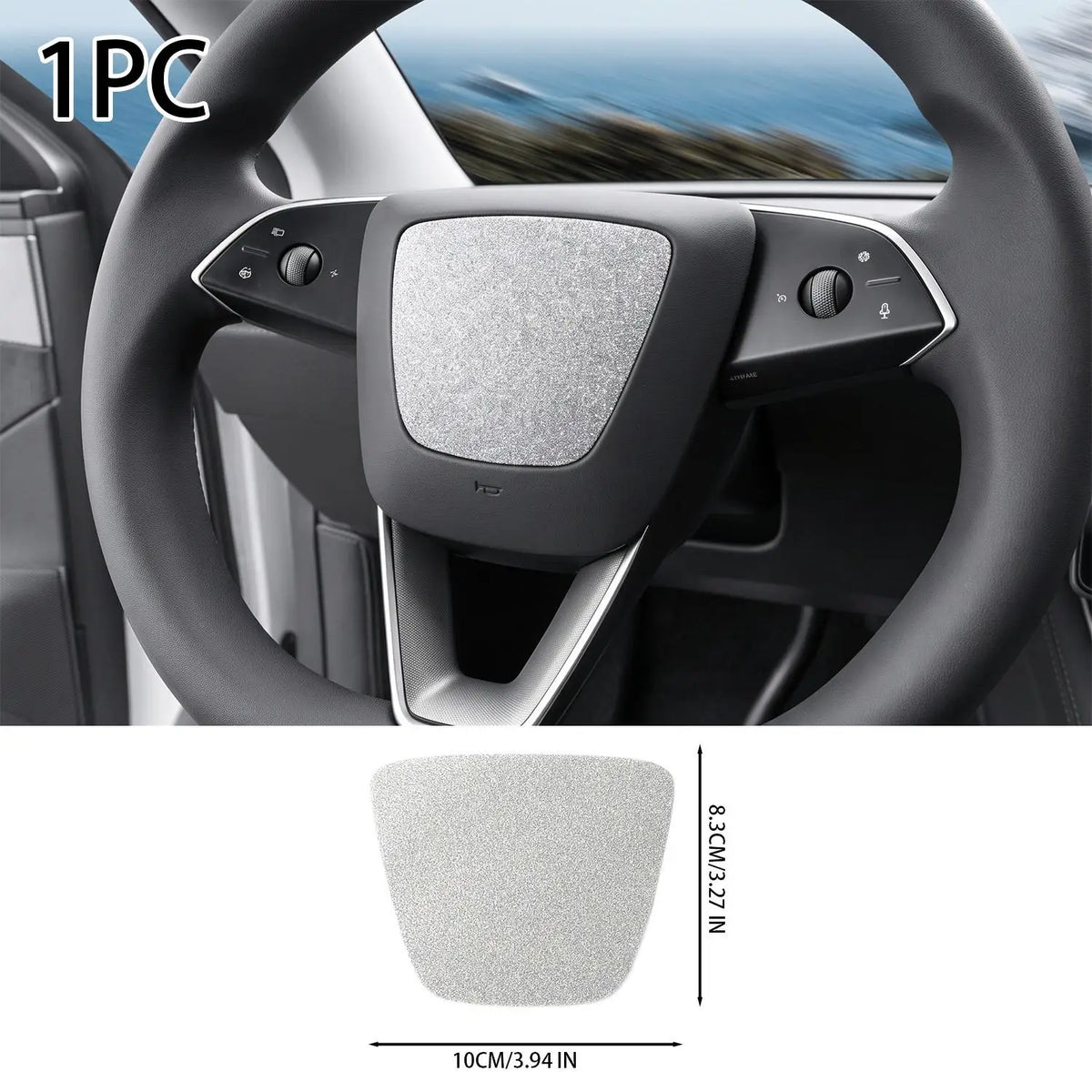 Tesla Model Y & Model 3 Steering Wheel Button Sticker Trim Kit