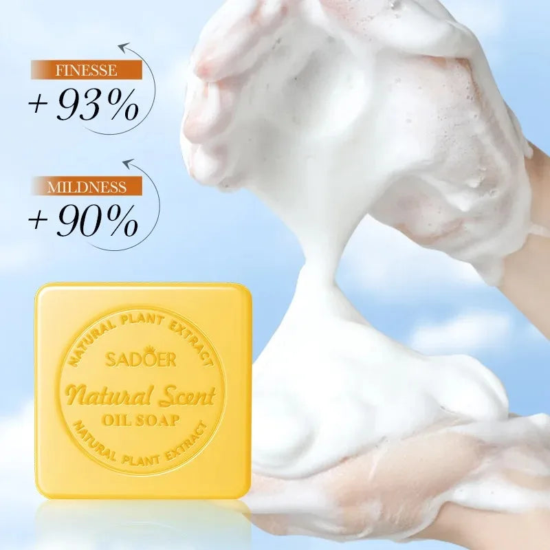 Sadoer Bee Essential Oil Soap 2-Pack – 100g Cleansing Bar