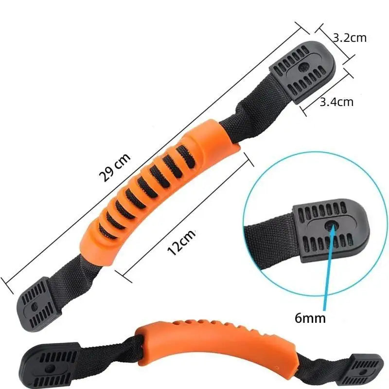 Kayak Carry Handles – Non-Slip PVC Grip & Heavy-Duty Strap
