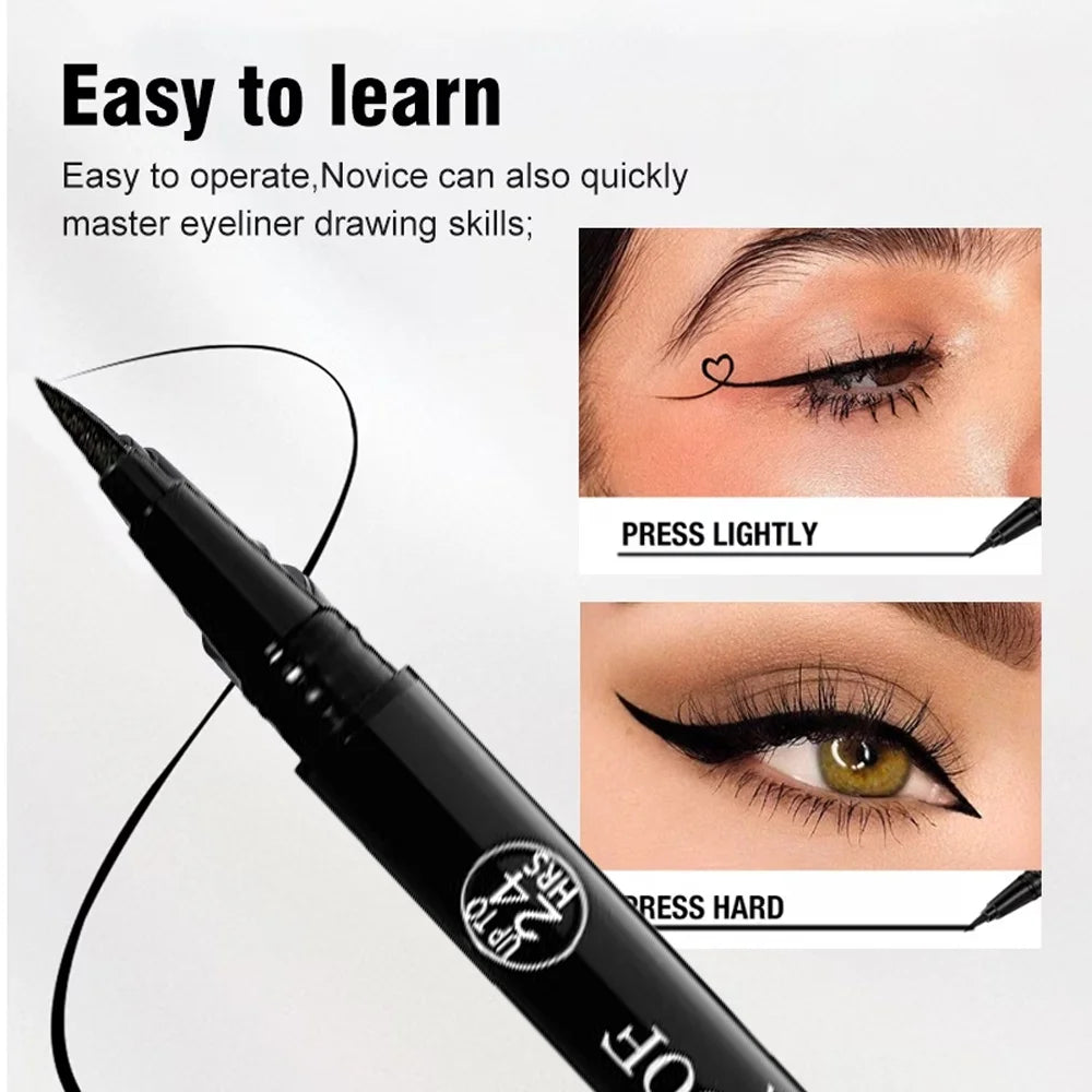 Waterproof Liquid Eyeliner Pen – Long-Lasting Matte Black