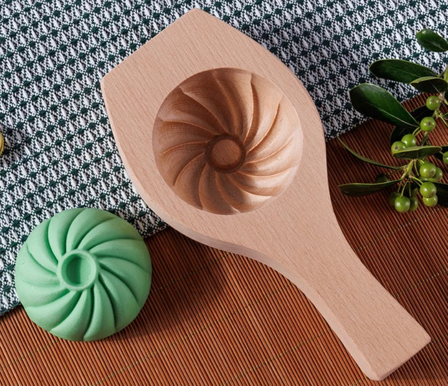 Solid Wood Steamed Bun Mold – Deep Bread Shaping Tool