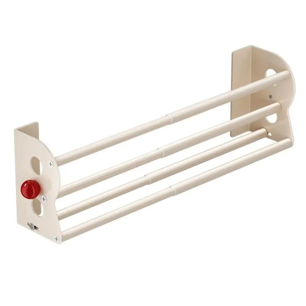 Magnetic Door Shoe Rack – No-Drill Expandable Double Layer