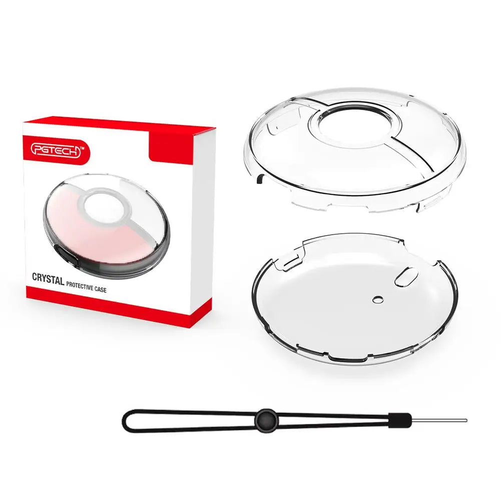 Transparent Case for Pokémon GO Plus+ & Poké Ball with Strap