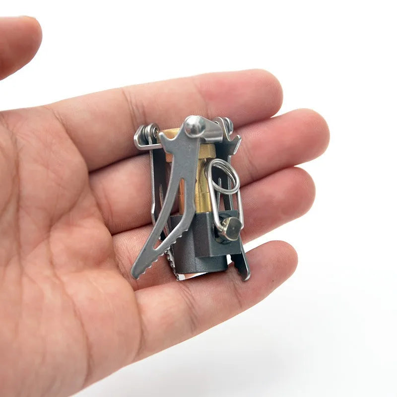Ultralight Folding Mini Camping Stove | Portable Gas Burner