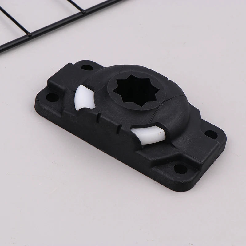 Kayak Fishing Rod Holder Slide Rail Mount Base with 4 Screws
