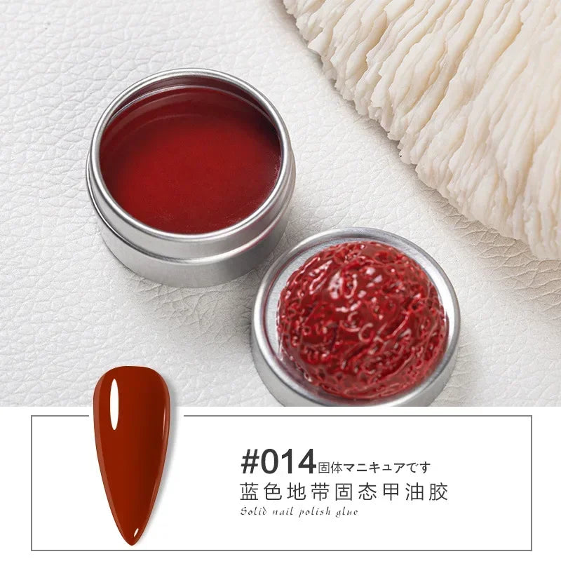 Handaiyan 64 Colors Solid Nail Polish Gel – Ice Cream Texture