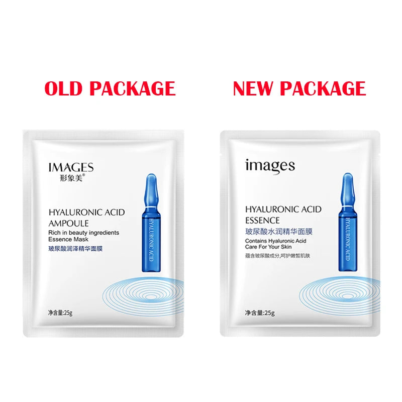 10-Pack Hyaluronic Acid & Niacinamide Sheet Face Masks