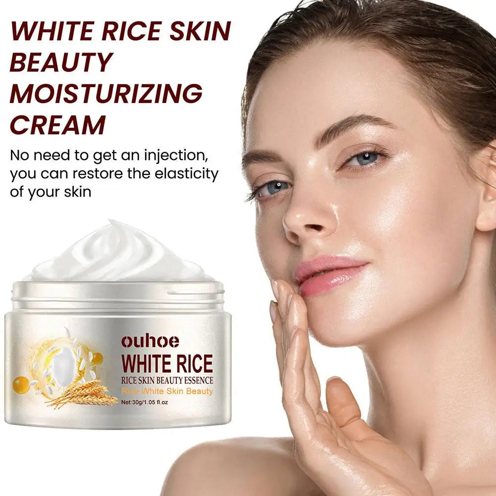 SADOER Rice Whitening Cream – Anti-Aging Face Moisturizer 30ml