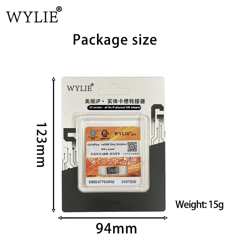 WYLIE eSIM Flex Cable Tool – iPhone 15 & 16 Series