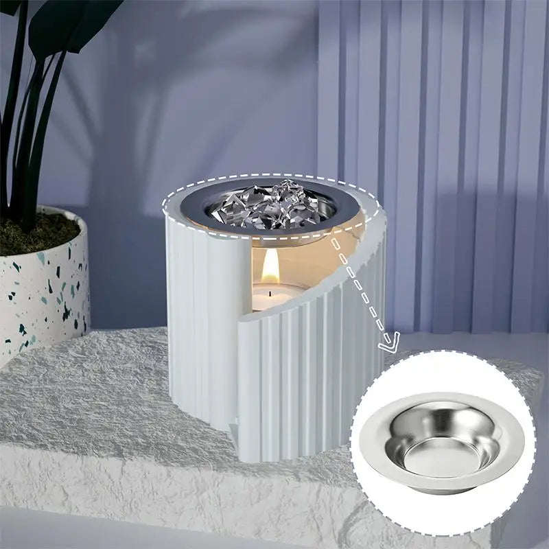 Stainless Steel Wax Melt Warmer Replacement Tray – 1/2/4 Pack