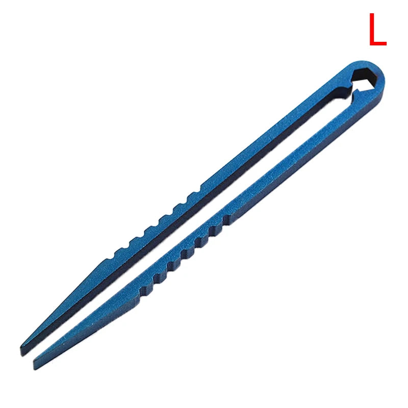 Titanium TC4 EDC Clip Tweezers – Multipurpose Outdoor Tool