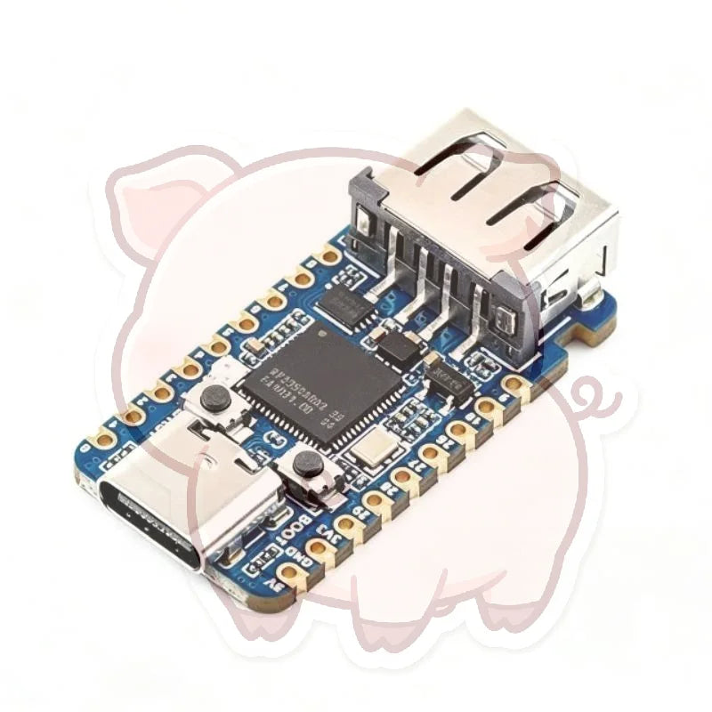RP2350A Dev Board – Type-C & USB-A Dual Port Microcontroller