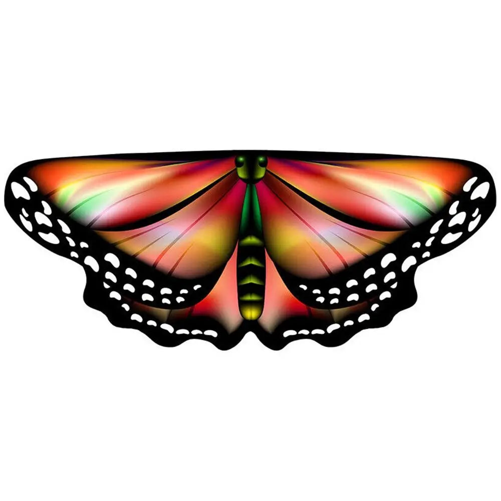Kids Butterfly Wings Cape – Chiffon Costume Shawl for Parties