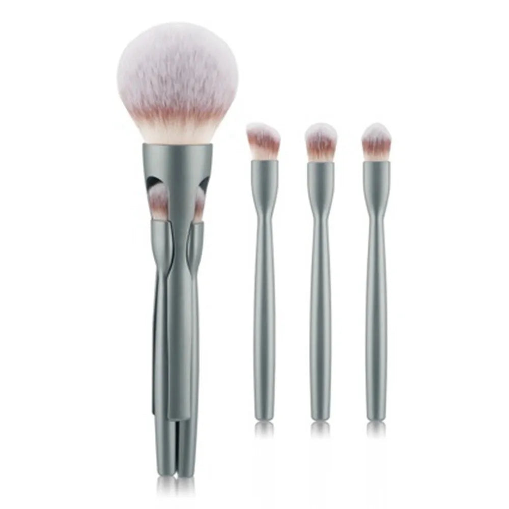 Magnetic 4-in-1 Transformable Makeup Brush – Face & Eye