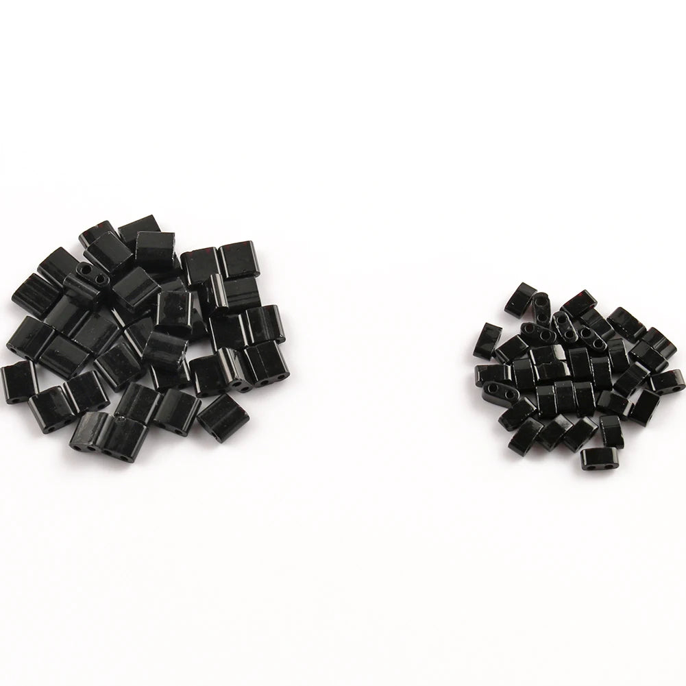 Two Hole Glass Seed Beads 5mm – DIY Jewelry Making 5g Pack