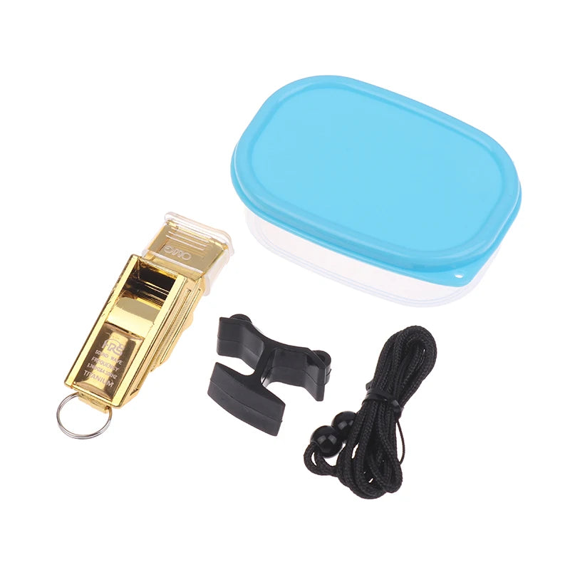 Professional Referee Whistle with Lanyard – Loud Sports Whistle