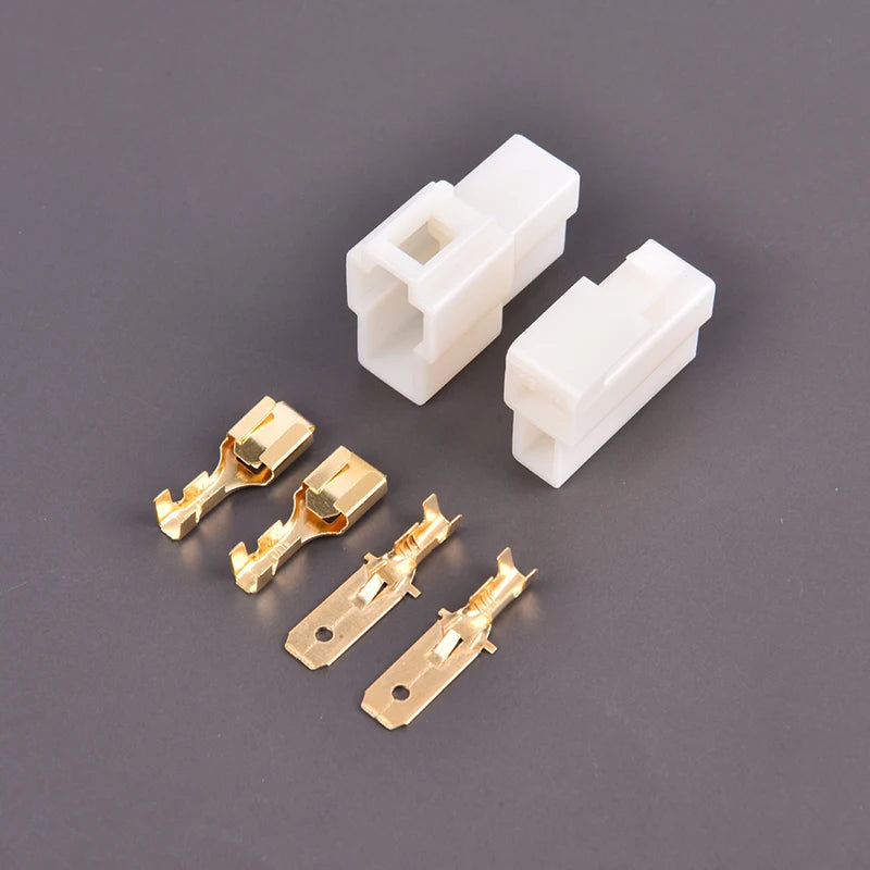 T-Type 2-Pin DC Power Connector Plug for Vehicular Walkie Talkie