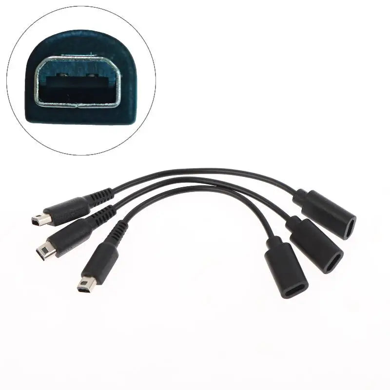 USB-C Game Console Charging Cable for NDSI GBASP WiiU 3DS NDSL