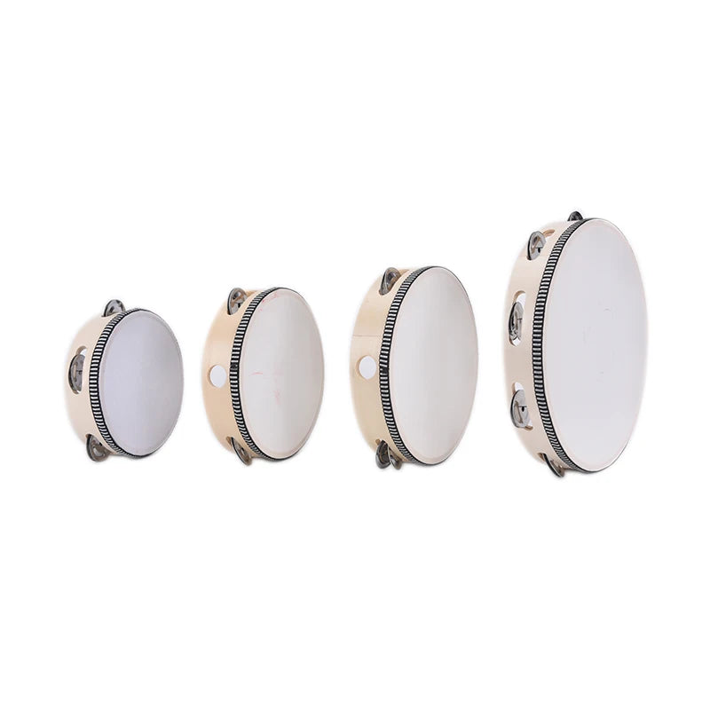 Children's Tambourine Drum – Sheepskin Educational Music Toy