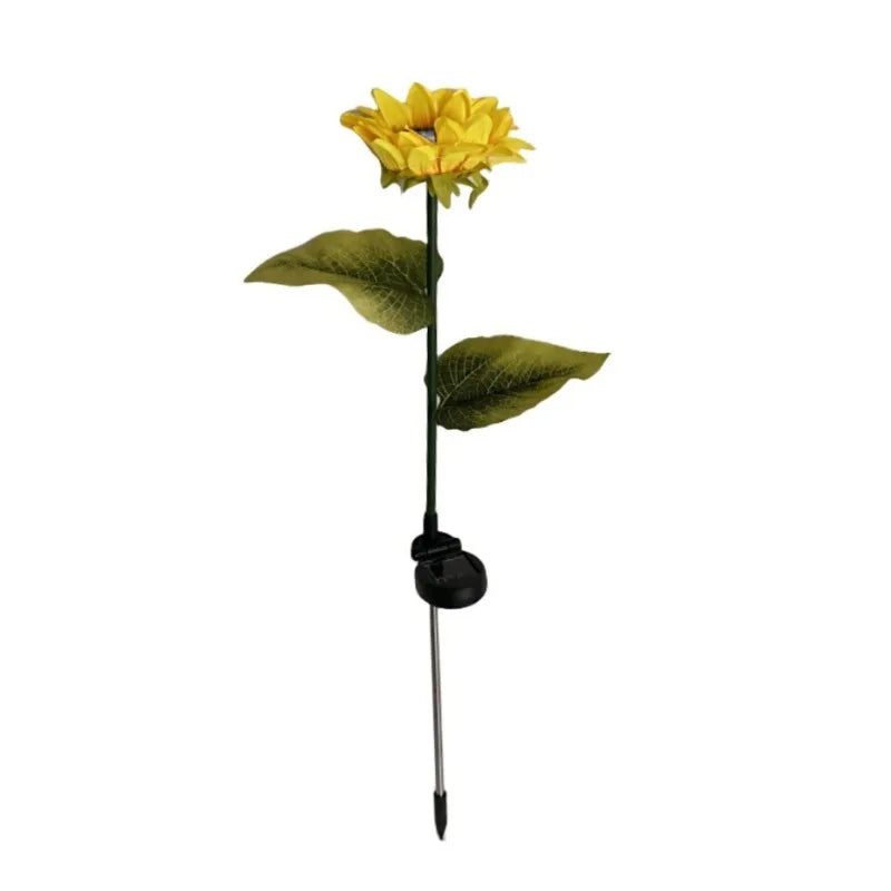 Solar Sunflower Garden Stake Light – IP65 Outdoor Pathway Lamp