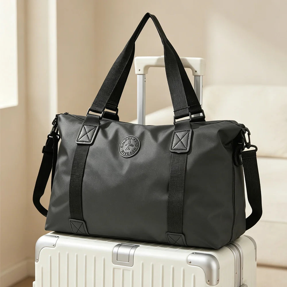 Waterproof Oxford Duffel Bag – Large Wet Dry Gym Travel Bag