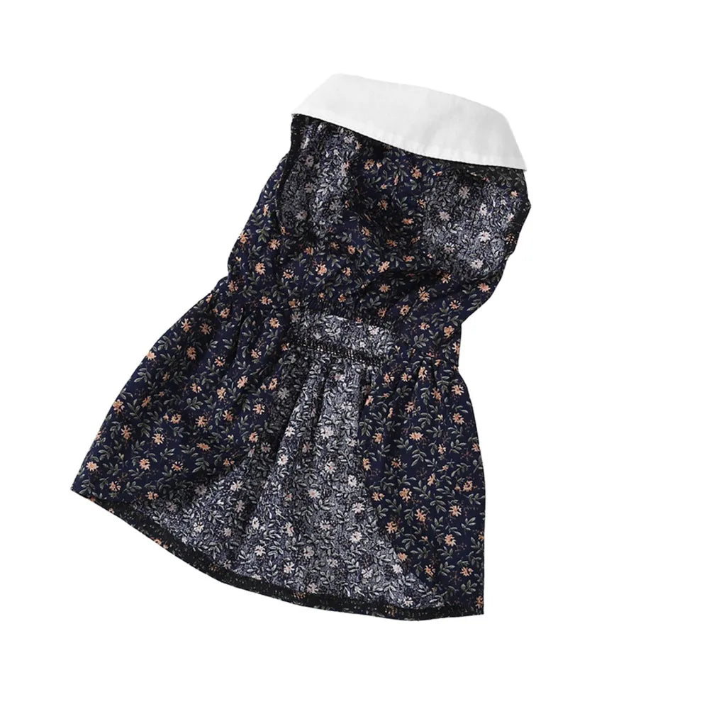 Floral Pet Dress – Breathable Lightweight Dog & Cat Skirt