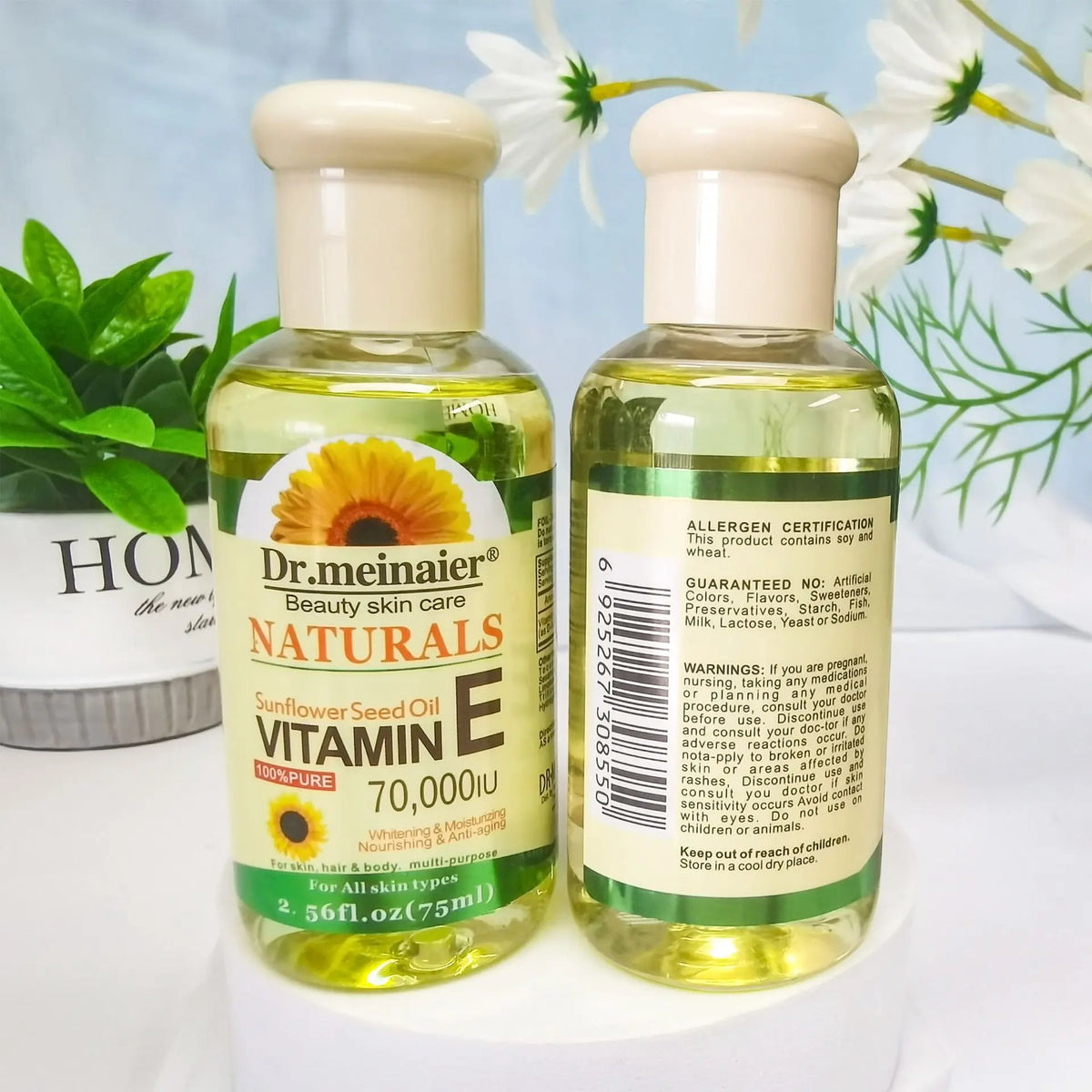 Vitamin E Face Essence Oil – Brighten & Hydrate Skin 75ml